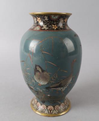 Cloisonné Vase, Japan, Meiji Periode, - Antiquitäten