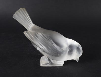 René Lalique, Moineau hardi, Entwurf: 14. März 1929, Ausf. Lalique, Frankreich, um 1970 - Antiquitäten