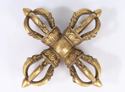 Doppelvajra, Tibet, - Antiquariato