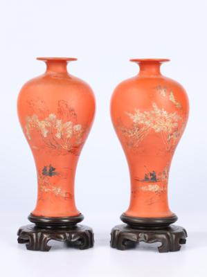 Paar Foochow Vasen, China, - Antiquariato