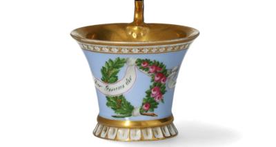 Sammeltasse, Lippert  &  Haas, Schlaggenwald 1810-1832, - Antiquariato