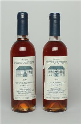 1988 Ruster Ausbruch Pinot Cuvée, Weingut Feiler-Artinger, 2 Halbflaschen - Die große DOROTHEUM Weinauktion powered by Falstaff
