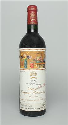 1991 Château Mouton Rothschild, 90 Cellar Tracker-Punkte - Die große DOROTHEUM Weinauktion powered by Falstaff