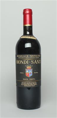 1993 Brunello di Montalcino Riserva "Greppo" DOCG, Biondi Santi, 93 Cellar Tracker-Punkte - Die große DOROTHEUM Weinauktion powered by Falstaff