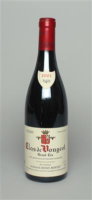 2003 Clos de Vougeot Grand Cru, Domaine Denis Mortet, 95 Punkte Wine Spectator - Die große DOROTHEUM Weinauktion powered by Falstaff