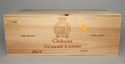 2005 Château Gruaud Larose, 94 Wine Enthusiast-Punkte, 12er OHK - Die große DOROTHEUM Weinauktion powered by Falstaff