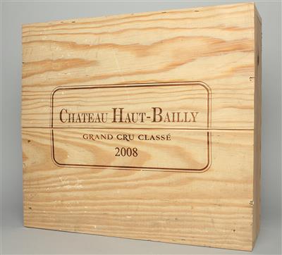 2008 Château Haut-Bailly, 96 Parker-Punkte, 3 Magnumflaschen in OHK - Die große DOROTHEUM Weinauktion powered by Falstaff