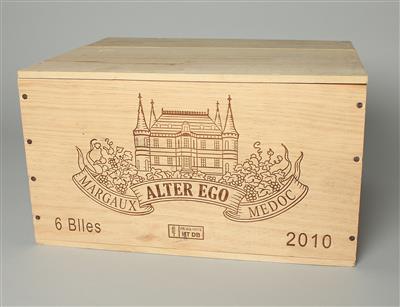 2010 Alter Ego de Palmer, Zweitwein Château Palmer, 93 Falstaff-Punkte, 6 Flaschen in OHK - Die große DOROTHEUM Weinauktion powered by Falstaff