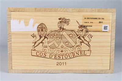 2011 Château Cos D'Estournel, 94 Wine Enthusiast-Punkte, 12 Flaschen in OHK - Die große DOROTHEUM Weinauktion powered by Falstaff