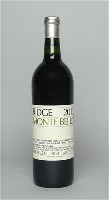 2013 Monte Bello, Ridge Vineyards, 100 Parker-Punkte - Die große DOROTHEUM Weinauktion powered by Falstaff