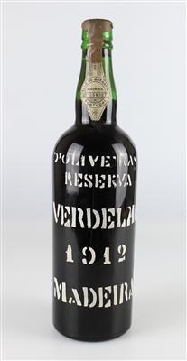 1912 Verdelho Reserva Madeira DOC, D´Oliveiras, Portugal, 94 CellarTracker-Punkte - Vini e spiriti