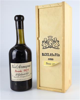 1921 Vieil Armagnac AOC Vintage, Maison Gelas, Frankreich, in OHK - Víno a lihoviny