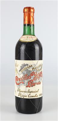 1934 Rioja DO Castillo Ygay Gran Reserva Especial, Marqués de Murrieta, Spanien, 100 Falstaff-Punkte, 97 Parker-Punkte - Víno a lihoviny