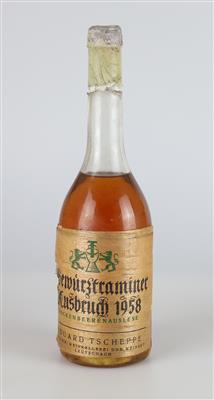 1958 Gewürztraminer Ausbruch Trockenbeerenauslese, Weingut Tscheppe am Pössnitzberg, Südsteiermark - Die große Oster-Weinauktion powered by Falstaff