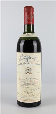 1962 Château Mouton Rothschild, Bordeaux, 91 CellarTracker-Punkte - Víno a lihoviny