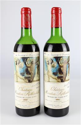 1973 Château Mouton Rothschild, Bordeaux, 91 CellarTracker-Punkte, 2 Flaschen - Vini e spiriti