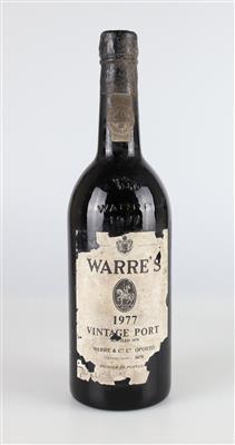 1977 Warre’s Vintage Port DOC, Portugal, 91 CellarTracker-Punkte - Wines and Spirits