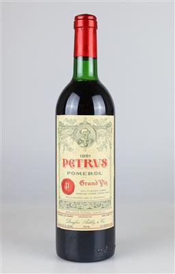 1981 Château Pétrus, Bordeaux, 91 CellarTracker-Punkte - Wines and Spirits