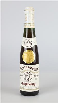 1981 Trockenbeerenauslese Welschriesling, Weinlaubenhof Kracher, Burgenland, 100 Falstaff-Punkte, halbe Bouteille - Wines and Spirits