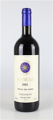 1985 Sassicaia, Tenuta San Guido, Toskana, 100 Parker-Punkte - Die große Oster-Weinauktion powered by Falstaff