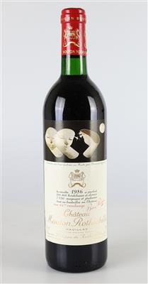 1986 Château Mouton Rothschild, Bordeaux, 100 Parker-Punkte - Víno a lihoviny