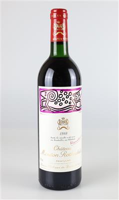 1988 Château Mouton Rothschild, Bordeaux, 92 CellarTracker-Punkte - Vini e spiriti