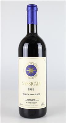 1988 Sassicaia, Tenuta San Guido, Toskana, 97 Wine Spectator-Punkte - Víno a lihoviny