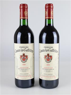 1990 Château Canon La Gaffelière, Bordeaux, 93 Wine Spectator-Punkte, 2 Flaschen - Wines and Spirits