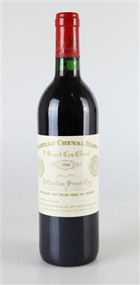 1990 Château Cheval Blanc, Bordeaux, 100 Falstaff-Punkte - Víno a lihoviny