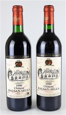 1990 Château Rauzan-Ségla, Bordeaux, 93 CellarTracker-Punkte, 2 Flaschen - Víno a lihoviny