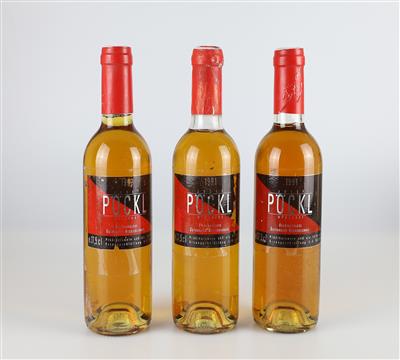 1991 Beerenauslese, Weingut Pöckl, Burgenland, 3 Flaschen halbe Bouteille - Vini e spiriti