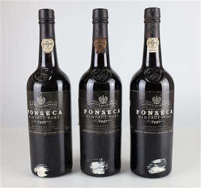 1992 Fonseca Vintage Port DOC, Portugal, 97 Parker-Punkte, 3 Flaschen - Víno a lihoviny