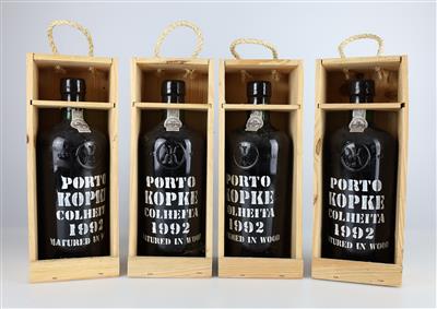 1992 Kopke Vintage Port DOC, Portugal, 4 Flaschen, je OHK - Die große Oster-Weinauktion powered by Falstaff