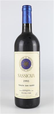 1993 Sassicaia, Tenuta San Guido, Toskana, 91 CellarTracker-Punkte - Die große Oster-Weinauktion powered by Falstaff