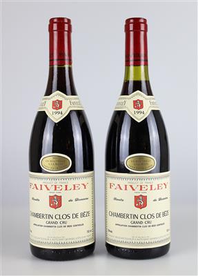 1994 Chambertin Clos de Bèze Grand Cru AOC, Domaine Faiveley, Burgund, 2 Flaschen - Vini e spiriti