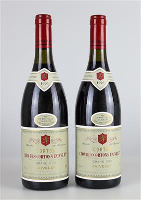 1996 Corton Clos des Cortons Faiveley Monoploe Grand Cru AOC, Domaine Faiveley, Burgund, 92 CellarTracker-Punkte, 2 Flaschen - Vini e spiriti