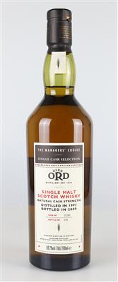 1997 Managers Choice Cask Strength Single Malt Scotch Whisky YO, Glen Ord, Speyside - Víno a lihoviny