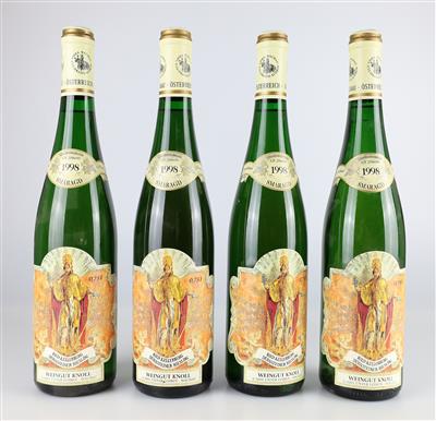 1998 Riesling Ried Kellerberg Smaragd, Weingut Knoll, Wachau, 95 Falstaff-Punkte, 4 Flaschen - Vini e spiriti