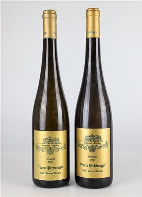 1999 und 2001 Riesling Ried Hochrain Smaragd, Weingut Franz Hirtzberger, Wachau, 94 Parker-Punkte, 2 Flaschen - Wines and Spirits