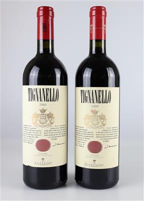 1999 und 2006 Tignanello, Marchesi Antinori, Toskana, 2 Flaschen - Vini e spiriti
