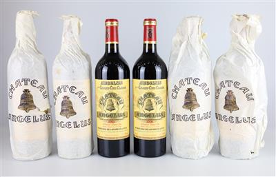 2000 Château Angélus, Bordeaux, 99 Parker-Punkte, 6 Flaschen, in OHK - Wines and Spirits