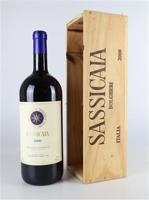 2000 Sassicaia Bolgheri DOC, Tenuta San Guido, Toskana, 93 Wine Spectator-Punkte, Magnum in OHK - Víno a lihoviny