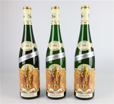 2001 Loibner Grüner Veltliner Vinothekfüllung Smaragd, Weingut Knoll, Wachau, 95 Falstaff-Punkte, 3 Flaschen - Wines and Spirits