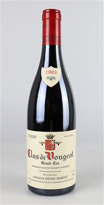 2003 Clos de Vougeot Grand Cru AOC, Domaine Denis Mortet, Burgund, 95 Wine Spectator-Punkte - Vini e spiriti