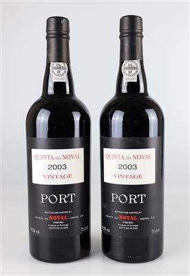 2003 Quinta do Noval Vintage Port DOC, Portugal, 95 Parker-Punkte, 2 Flaschen - Víno a lihoviny