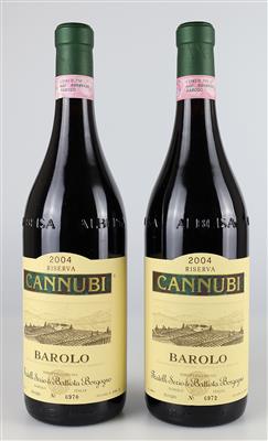 2004 Barolo DOCG Cannubi, Fratelli Serio & Battista Borgogno, Piemont, 90 CellarTracker-Punkte, 2 Flaschen - Víno a lihoviny