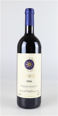 2006 Sassicaia Bolgheri DOC, Tenuta San Guido, Toskana, 96 Parker-Punkte - Víno a lihoviny