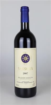 2007 Sassicaia Bolgheri DOC, Tenuta San Guido, Toskana, 96 Falstaff-Punkte - Víno a lihoviny