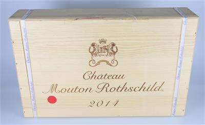 2014 Château Mouton Rothschild, Bordeaux, 95 Parker-Punkte, 6 Flaschen in OHK - Víno a lihoviny