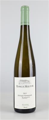 2015 Riesling Auslese*** Zeltingen Sonnenuhr, Weingut Markus Molitor, Mosel, 100 Parker-Punkte - Die große Oster-Weinauktion powered by Falstaff